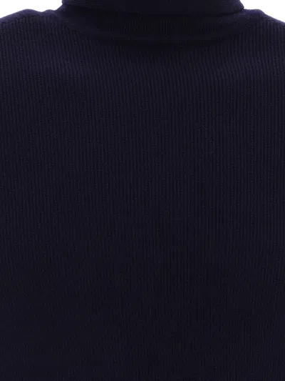 Balmain Logo-patch Ribbed-knit Jumper