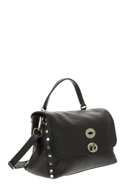 Zanellato Black Postina Daily S Handbag In Black
