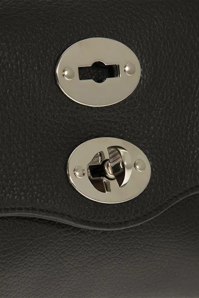 Zanellato Black Postina Daily S Handbag In Black