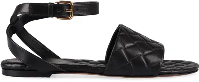 Shop Bottega Veneta Amy Flat Sandals