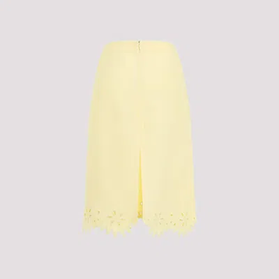 Bottega Veneta Embroidered Midi Skirt