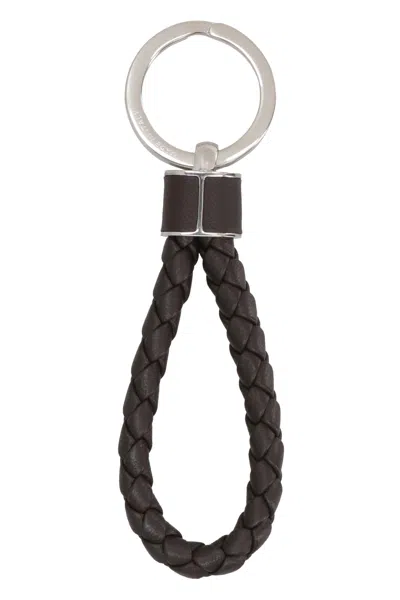 Bottega Veneta Intrecciato Leather Keyring