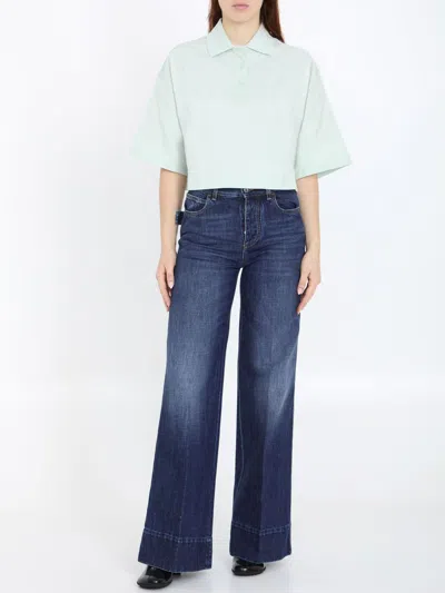 Bottega Veneta High-waisted Wide-leg Jeans