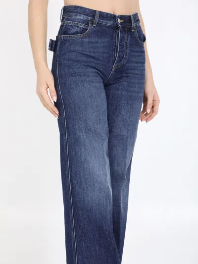 Bottega Veneta High-waisted Wide-leg Jeans