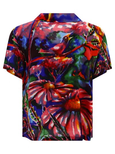 Brain Dead Forgotten Forest Short Sleeve Button Up Shirt