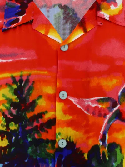 Brain Dead Forgotten Forest Short Sleeve Button Up Shirt