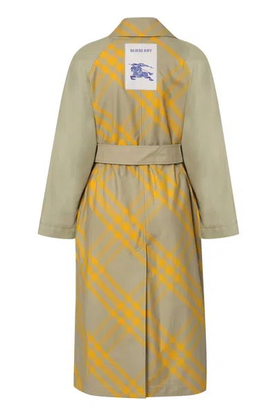 Burberry Checked Reversible Trench-coat