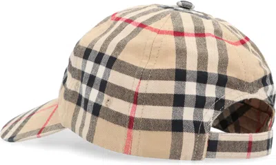 Burberry Vintage Check-pattern Baseball Cap