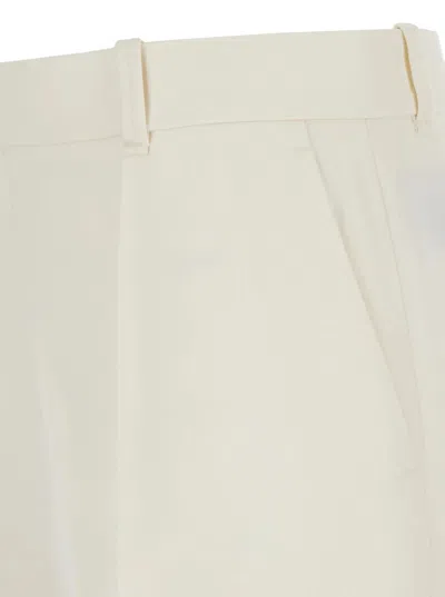 Chloé White Flared Trousers
