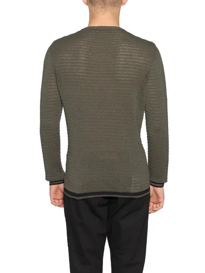 Daniele Alessandrini Cotton Crew Neck Sweater