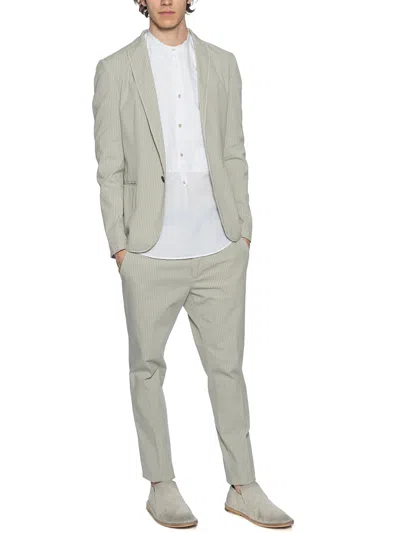DANIELE ALESSANDRINI DANIELE ALESSANDRINI STRIPED COTTON JACKET 