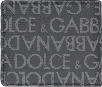 Dolce & Gabbana Coated Canvas Wallet With With All-over Logo