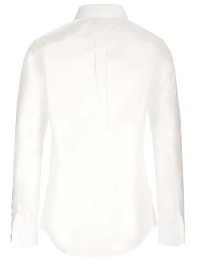 Dolce & Gabbana Slim Fit Long-sleeved Shirt In Stretch Cotton
