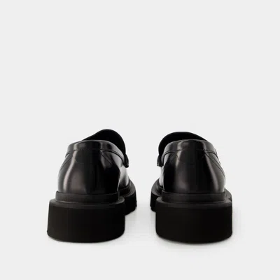 Dolce & Gabbana Classic Italian Leather Mocassins With Penny Slot Detail | Fw23
