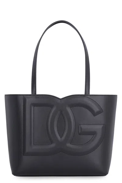 Dolce & Gabbana Women's Small Dg Logo Tote Bag