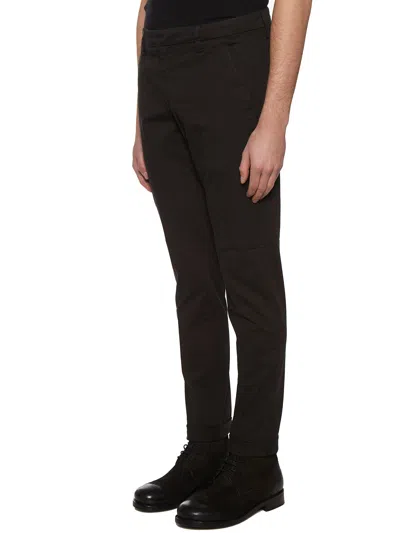 Dondup Gabardine Cotton Trousers Mod. Gaubert