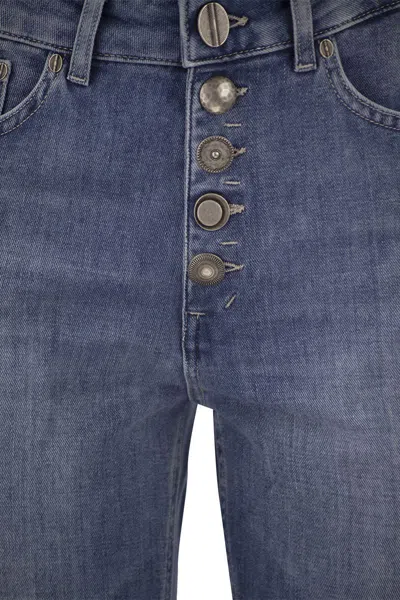 Dondup Buttoned Skinny Fit Jeans