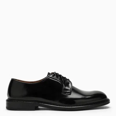 Doucal's Almond-toe Leather Derby Shoes