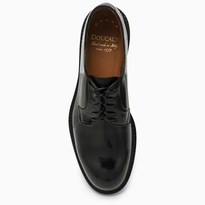 Doucal's Almond-toe Leather Derby Shoes