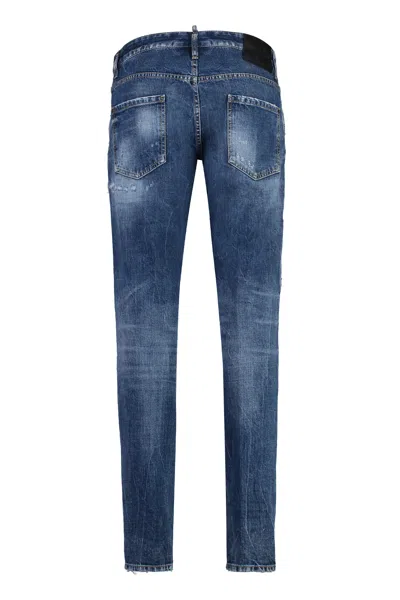 Dsquared2 Stylish 5-pocket Distressed Jeans