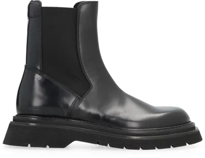 Dsquared2 Chunky Sole Leather Chelsea Boots