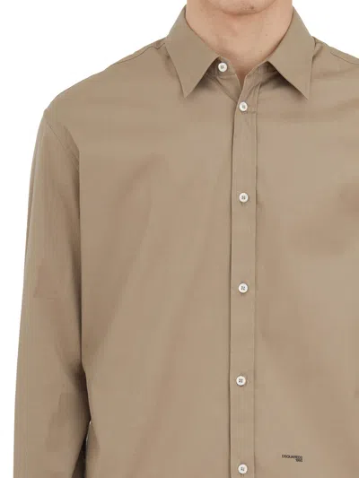Dsquared2 Logo-print Cotton Shirt