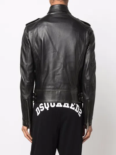 Dsquared2 Kiodo Leather Jacket