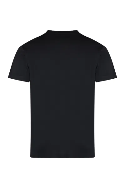 Dsquared2 Black Cotton Cool Fit Crewneck T-shirt In Black