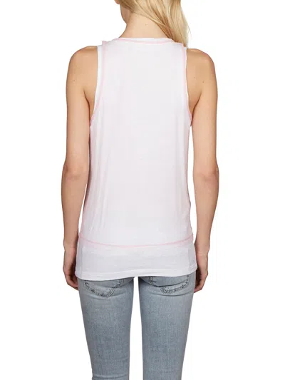 Dsquared2 Feminine Double Tank Top In Pink For Ss24