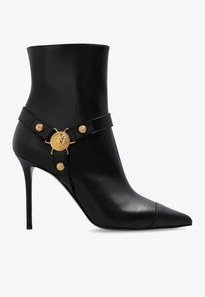 Balmain Boots In Black