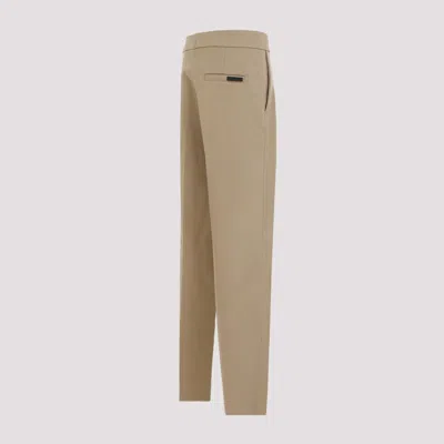 Fear Of God Single Pleat Wool Trousers With Belt Loops