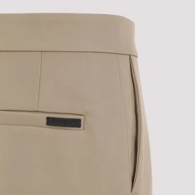 Fear Of God Single Pleat Wool Trousers With Belt Loops
