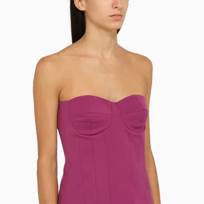 Shop Federica Tosi Wool-blend Peony Top