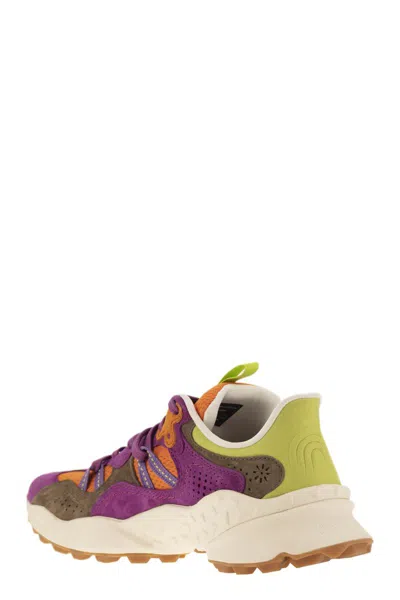 Flower Mountain Yamano 3 - Sneakers In Suede And Technical Fabric