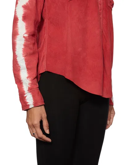 Giorgio Brato Suede Shirt Tie Dye