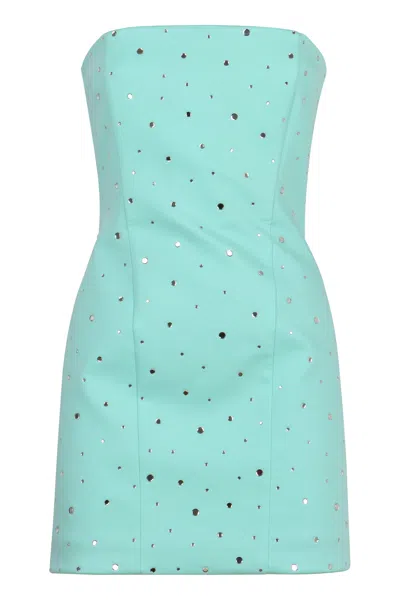 Giuseppe Di Morabito Rhinestone-embellished Slim Fit Mini Dress