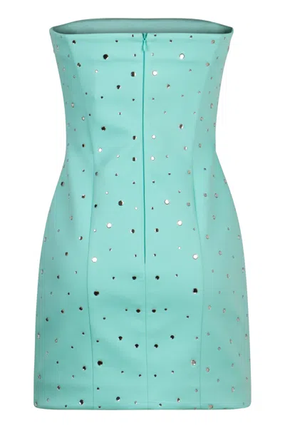 Giuseppe Di Morabito Rhinestone-embellished Slim Fit Mini Dress