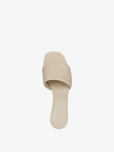 Givenchy Chic Cube Flat Sandals 45mm In Natural Beige