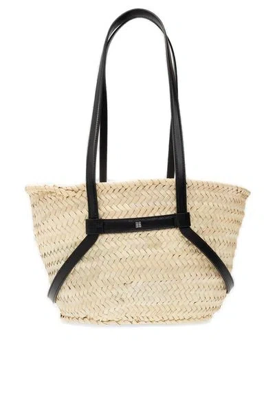 Givenchy Woven Straw Shoulder Bag