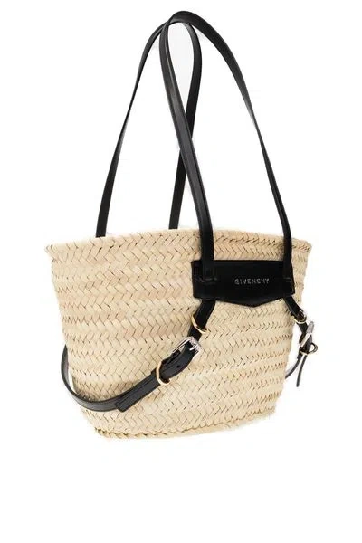 Givenchy Woven Straw Shoulder Bag