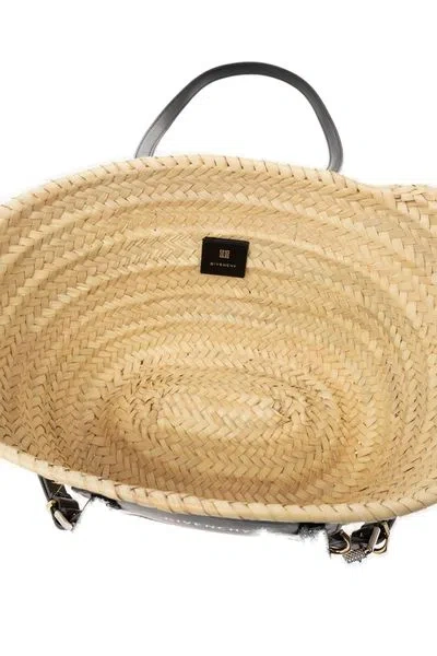 Givenchy Woven Straw Shoulder Bag
