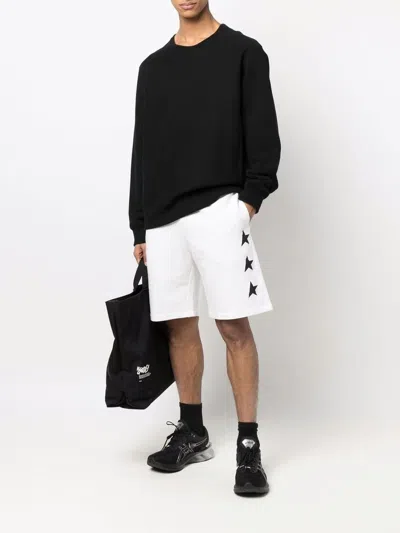 Golden Goose Diego Star Short Sweatpants In Gray
