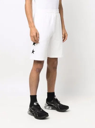 Golden Goose Diego Star Short Sweatpants In Gray