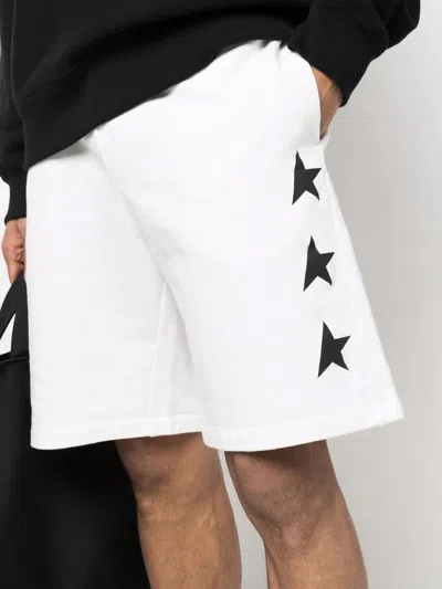 Golden Goose Diego Star Short Sweatpants In Gray