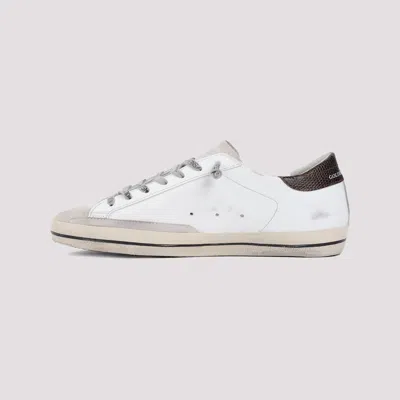 Golden Goose Super-star Ltd Trainer With Crocodile Print Star
