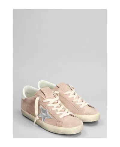Golden Goose Superstar Suede Embroidered Low-top Sneakers