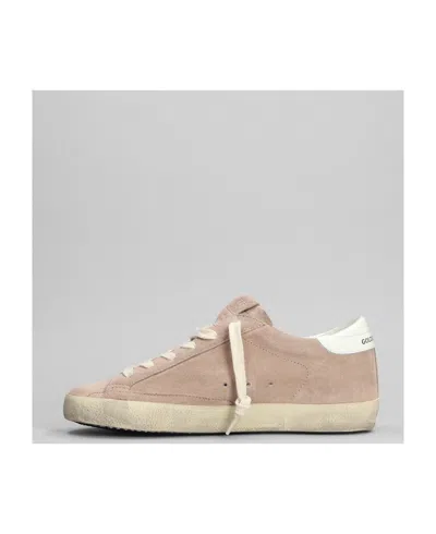Golden Goose Superstar Suede Embroidered Low-top Sneakers