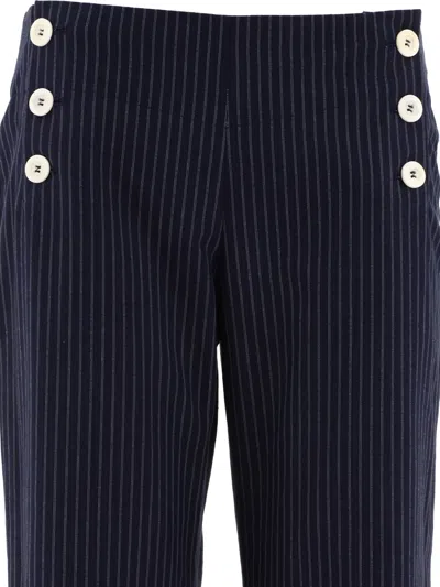 Ines De La Fressange Gabriel Trousers Blue