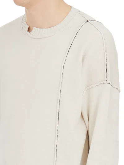 Isabel Benenato Maglia In Cotone-cashmere