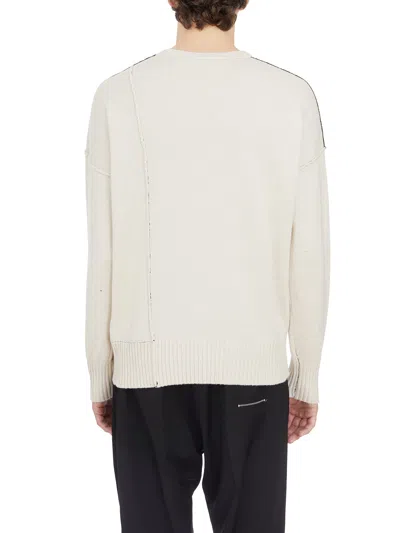 Isabel Benenato Maglia In Cotone-cashmere